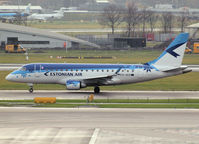 ES-AED @ AMS - Taxi to runway 24 of Schiphol Airport - by Willem Göebel