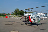N412SF @ EBZW - Bell 47G [23] Zwartberg~OO 16/08/2002 - by Ray Barber