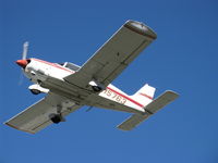 N15763 @ SZP - 1972 Piper PA-28-180 CHEROKEE, Lycoming O&VO-360 180 Hp, takeoff climb Rwy 22 - by Doug Robertson