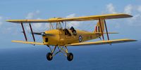 VH-PCG - VH-PCG flying over the beaches at Byron Bay NSW - by Bill Mills