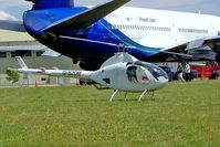 G-BZOM @ EGBP - Rotorway 162F Exec [6243] Kemble~G 10/07/2004