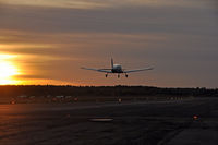 G-BPBM @ EGLK - Final landing of the day