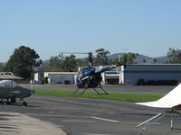 N478SH @ SZP - 2006 Robinson R22 BETA II, Lycoming O-360-J2A derated to 131 Hp, liftoff - by Doug Robertson