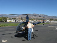 N478SH @ SZP - 2006 Robinson R22 BETA II, Lycoming O-360-J2A derated to 131 Hp, visitors from VNY - by Doug Robertson