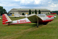 G-BKVG @ EGBP - Scheibe SF-25E Super Falke [4362] Kemble~G 09/07/2004 - by Ray Barber