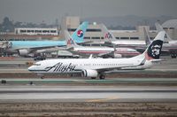 N537AS @ KLAX - Boeing 737-800 - by Mark Pasqualino