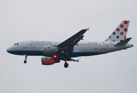 9A-CTH @ LOWW - Croatia Airlines Airbus A319
