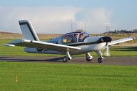 G-BEVW @ EGSV - Just landed at Old Buckenham. - by Graham Reeve