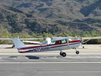 N714HH @ SZP - 1977 Cessna 150M, Continental O-200 100 Hp, takeoff Rwy 22 - by Doug Robertson