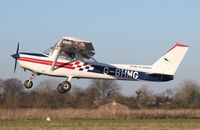 G-BHMG @ EGSV - Just airbourne. - by Graham Reeve