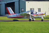 G-AZKE @ EGSV - Just landed. - by Graham Reeve