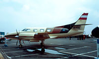 OE-FOW @ EDDV - Swearingen SA.226T Merlin IIIB [T-318] Hannover~D 26/04/1980. Image taken from a slide.