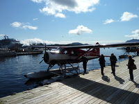N4787C - Pier side in Ketchikan, Alaska, after flying tour of Misty Fjords. - by Bo Shaw