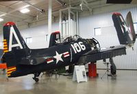 N800H @ KPAE - Grumman F8F-2 Bearcat (minus engine) at the Historic Flight Foundation, Everett WA