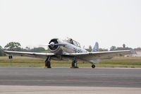 N22NA @ KMCF - T-6 Texan (N22NA) on display at MacDill Air Fest - by Jim Donten