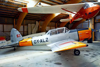 OY-ALZ @ EKVJ - DHC-1 Chipmunk 22 [C1/0067] Stauning~OY 15/06/1985 - by Ray Barber
