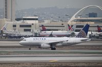 N806UA @ KLAX - Airbus A319