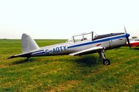 G-AOTY @ EGDT - DHC-1 Chipmunk T.10 [C1/0522] Wroughton~G 29/06/1986 - by Ray Barber