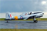 G-BBMV @ EGBP - DHC-1 Chipmunk [C1/0432] Kemble~G 10/07/2004. Wearing former military serial. - by Ray Barber