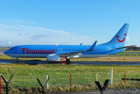 G-FDZX @ EGCC - Thomson - by Chris Hall