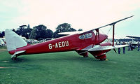 G-AEDU @ EGTH - De Havilland DH.90 Dragonfly [7526] Old Warden~G 11/07/1982. Image taken from a slide. - by Ray Barber