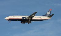 N406US @ TPA - US Airways 737-400 - by Florida Metal