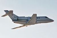 TC-TAV @ EGGW - Raytheon Hawker 800XP, c/n 258736 lifts off from Luton - by Terry Fletcher