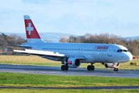 HB-IJW @ EGCC - Swiss International Air Lines - by Chris Hall