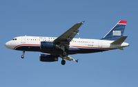 N814AW @ TPA - US Airways A319 - by Florida Metal