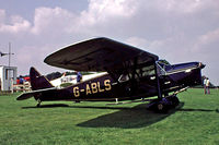 G-ABLS @ EGTH - De Havilland DH.80A Puss Moth [2164] Old Warden~G 11/07/1982. Later colour scheme taken from a slide. - by Ray Barber