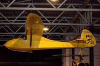 PH-170 @ EHLE - Grunau Baby IIB glider hanging in the Aviodrome aviation museum in Lelystad, the Netherlands. - by Henk van Capelle