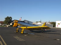 N4995C @ SZP - 1949 North American T-6G TEXAN 'Thirsty Girl', P&W R-1340 Wasp 600 Hp radial, 1949 Factory remanufacture, Experimental class - by Doug Robertson