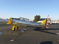 N4995C @ SZP - 1949 North American T-6G TEXAN 'Thirsty Girl', P&W R-1340 Wasp 600 Hp radial, 1949 Factory remanufacture, Experimental class - by Doug Robertson