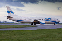SP-ENH @ EGSH - Departing a gloomy EGSH on the yearly Lapland flight