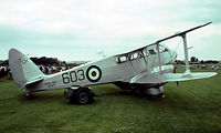 G-AGTM @ EGTH - De Havilland DH.89A Dragon Rapide 6 [6746] Old Warden~G 11/07/1982. Image taken from a slide. - by Ray Barber