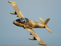 G-UVNR @ EGFH - Topside pass by resident Strikemaster (Viper 2) of Team Viper formation display team. - by Roger Winser