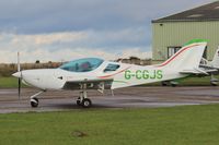 G-CGJS @ EGSV - Just arrived at Old Buckenham. - by Graham Reeve