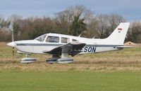 D-ESON @ EGSV - Just landed. - by Graham Reeve