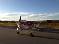 N2159G @ KAVL - First trip as a C-182A TW 'tail dragger' - by Jim Dearborn