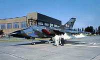 XZ630 @ EGCN - BAe/Panavia Tornado T [P.06] RAF Finningley~G 30/07/1977. Coded *233* Image taken from a slide. - by Ray Barber
