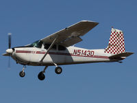 N5143D @ 17N - Getting ready to land at Cross Keys