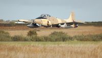 G-UVNR @ EGFH - Resident Strikemaster (Viper 2) departing Runway 22. - by Roger Winser