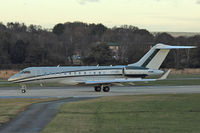 LX-GXX @ EGLF - 2008 Bombardier BD-700-1A10 Global Express, c/n: 9306 - by Terry Fletcher