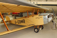 G-EBMB @ EGWC - 1924 Hawker Cygnet 1, c/n: 1