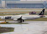 SP-LND @ AMS - Taxi to runway 09 of Schiphol Airport - by Willem Göebel