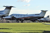 N412MW @ EGTF - Pilatus Aircraft Ltd PC-12/47E, c/n: 1099 - by Terry Fletcher