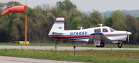 N7466V @ KDAN - 1975 Mooney M20C Ranger in Danville Va. - by Richard T Davis