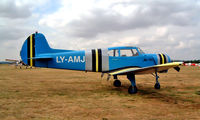 LY-AMJ @ EGLM - Yakovlev Yak-18T [22202047812] White Waltham~G 27/08/2003