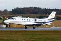 LX-NAT @ EGGW - 2005 Cessna 560XL Citation XLS, c/n: 560-5564 - by Terry Fletcher