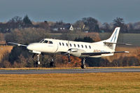 EC-HCH @ EGGW - Fairchild SA-227AC Metro III, c/n: AC-658B touching down at Luton - by Terry Fletcher